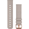 Ремешок GARMIN QUICK RELEASE BAND 20MM GRAY SUEDE/ROSE GOLD 10583